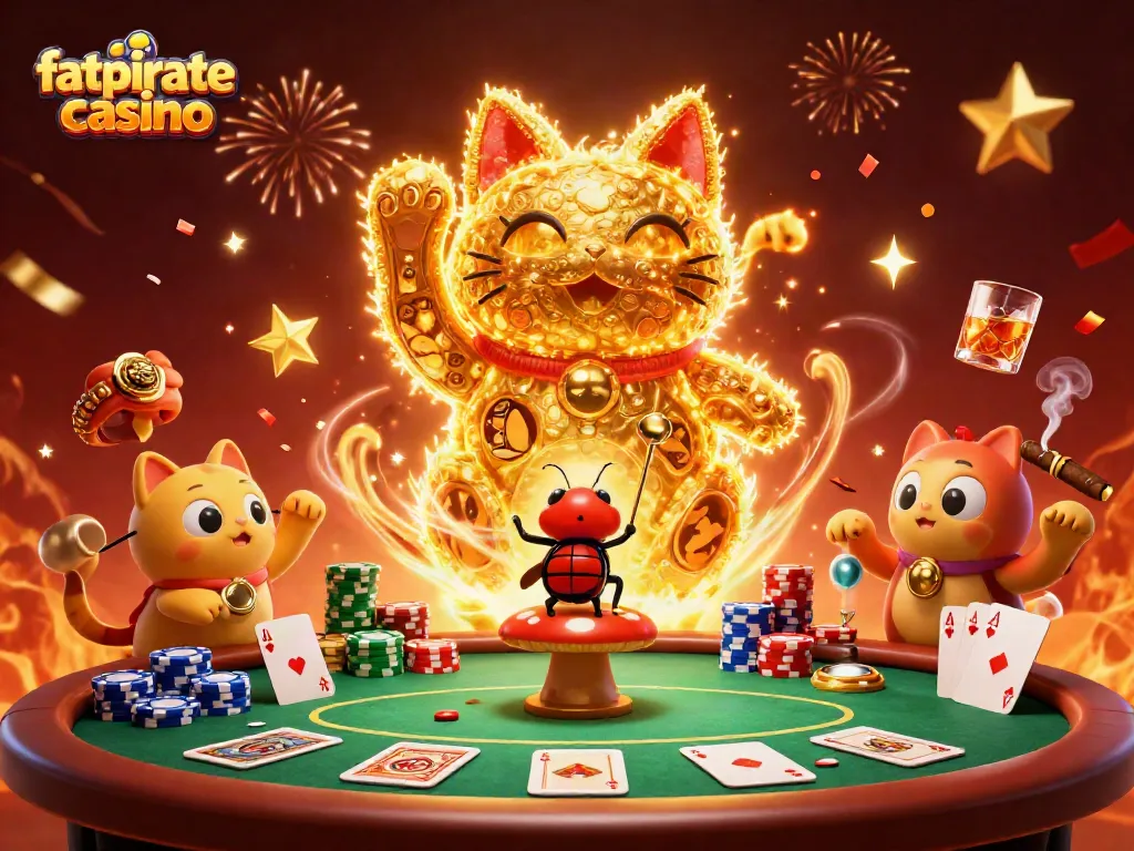Join the excitement at fatpirate casino while experiencing thrilling poker and festive celebrations!