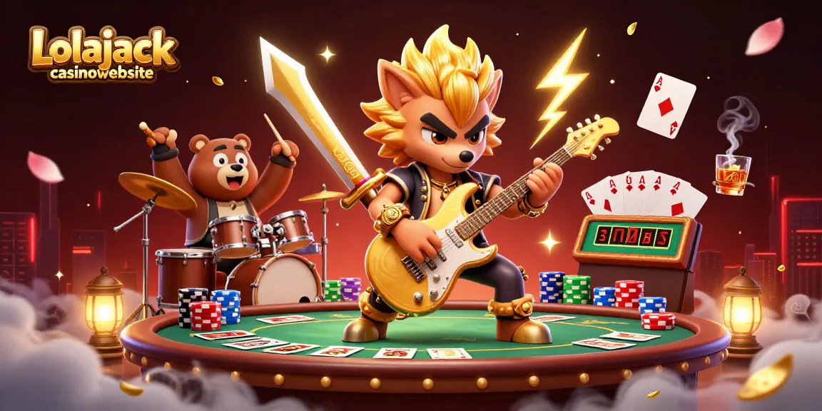 Engage in thrilling gameplay at the Lolajack casinowebsite with vibrant characters and exciting casino elements.